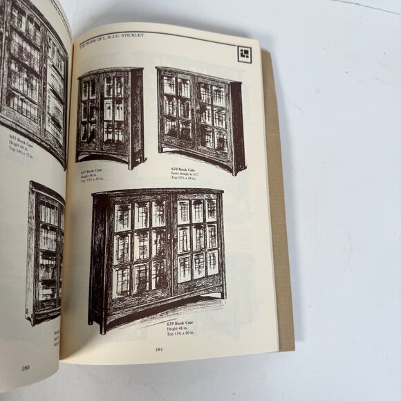 The Mission Furniture of L & J.G. Stickley 1989 Revised Edition Catalog Book - Picture 10 of 12